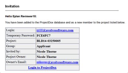 ProjectDox Login.